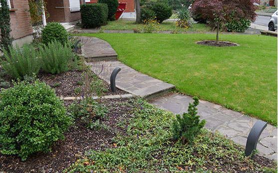 Beetgestaltung, Staffelbeet, Beleuchtung, Vorgarten, Gartengestaltung, Gartenbau, Wesel, Gilhaus