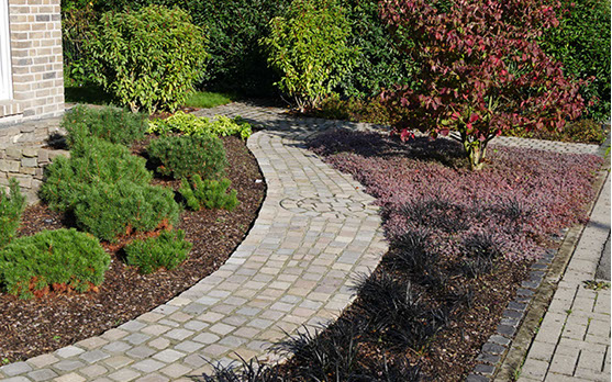 Pflastrung, Beetgestaltung, Vorgarten, Gartenbau, Gartengestaltung, Wesel, Gilhaus