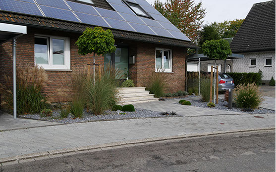 Gräser, Beetgestaltung, Vorgarten, Gartengestaltung, Gartenbau, Wesel, Gilhaus