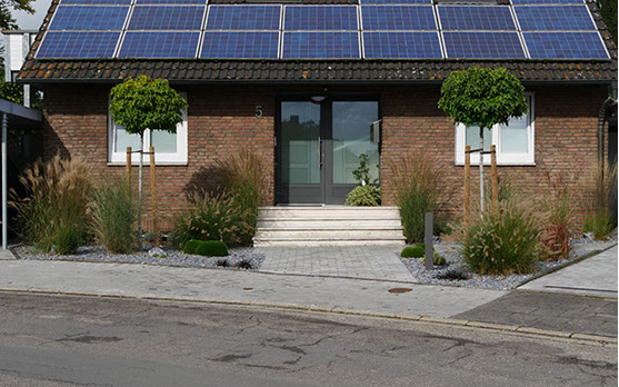 Vorgarten, Beetgestaltung, Gartenbau, Gartenplanung, Wesel, Gilhaus